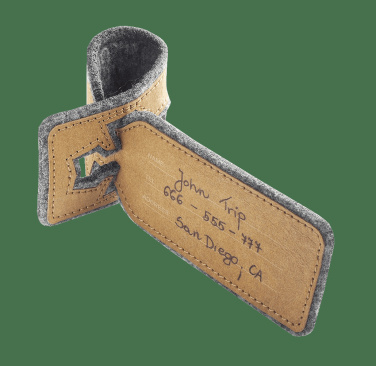 Logo trade promotional products picture of: Luggage tag 969140