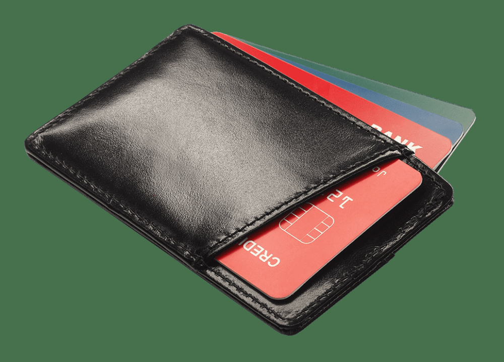 Logo trade promotional items image of: Credit card holder 215067