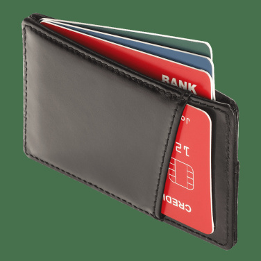 Logo trade advertising products image of: Credit card holder 215067