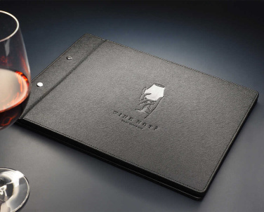 Logo trade promotional giveaways image of: Menu cover 1083270