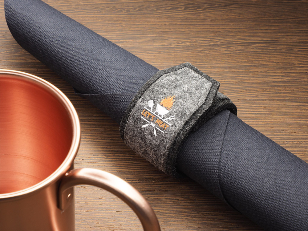 Logo trade promotional merchandise photo of: Napkin ring 1646246
