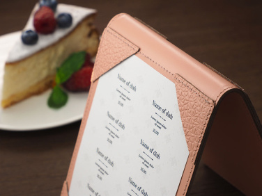 Logo trade corporate gift photo of: Promo menu 1604281