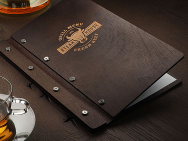 Logo trade business gift photo of: Menu cover 1860121