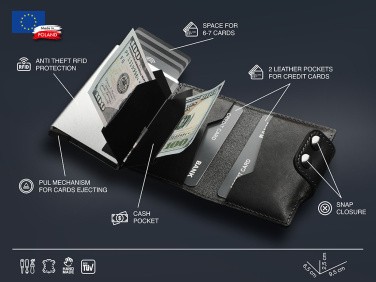 Logo trade business gifts image of: RFID wallet 1934141