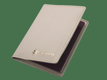 Logotrade corporate gift image of: RFID passport case 1301113