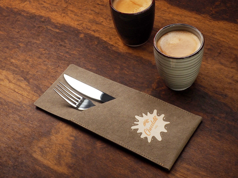 Logo trade promotional giveaways image of: Cutlery case 1598106