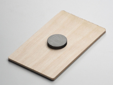 Logo trade promotional product photo of: Wooden magnet 2034121