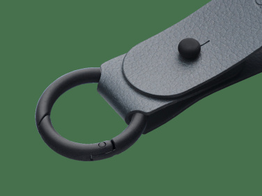 Logo trade business gifts image of: Keyring 1709319