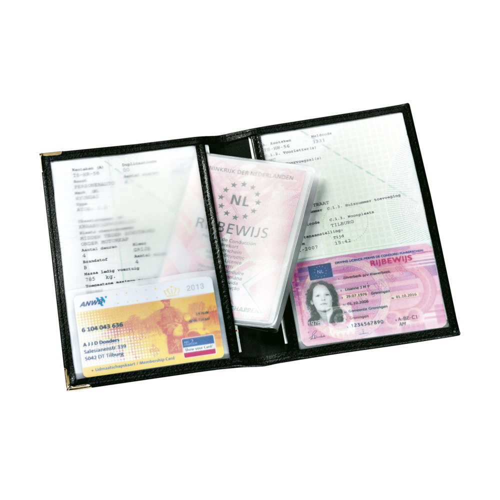 Logo trade advertising products picture of: Car document wallet