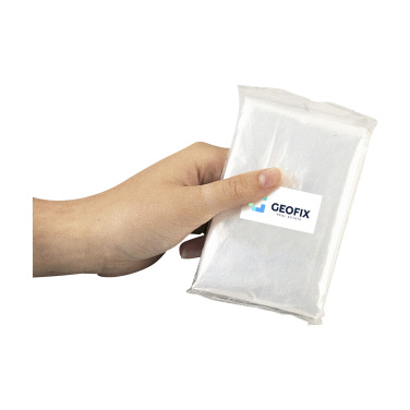 Logo trade promotional items image of: Clear poncho/raincoat