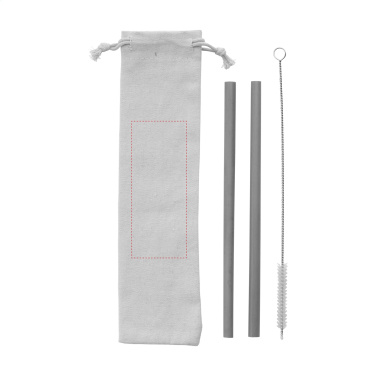 Logotrade advertising products photo of: ECO Bamboe Straw Set bamboo straws