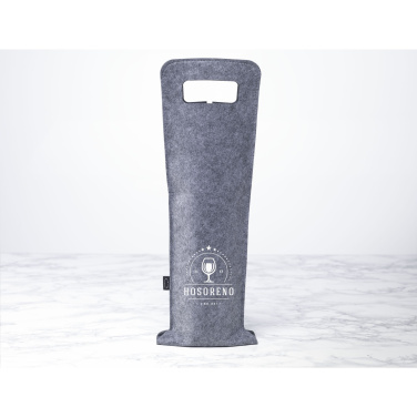 Logo trade promotional product photo of: Wine Bag-to-Give GRS RPET