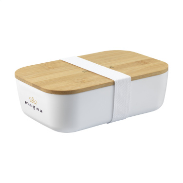 Logo trade advertising products picture of: Midori Bamboo Lunchbox