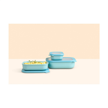 Logotrade promotional item image of: Mepal Cirqula multi use rectangular bowl 1 L lunchbox