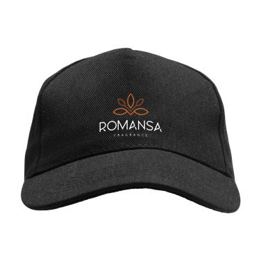 Logo trade promotional gift photo of: Hamar Cap Recycled Cotton cap