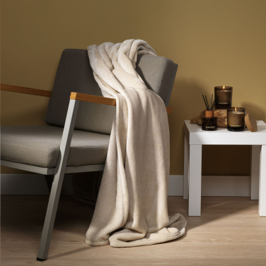 Logo trade corporate gifts image of: Wooosh Melrose GRS Recycled Plaid