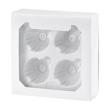 Logotrade advertising products photo of: Christmas Bauble Ø 6 cm - set of 4 - Made in Europe