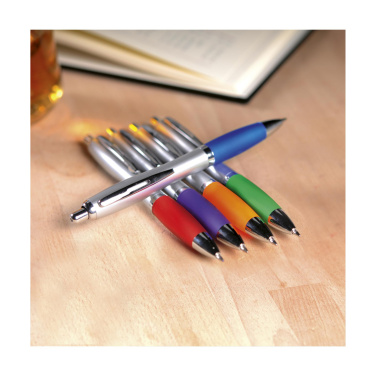 Logotrade corporate gift image of: Athos Silver pen
