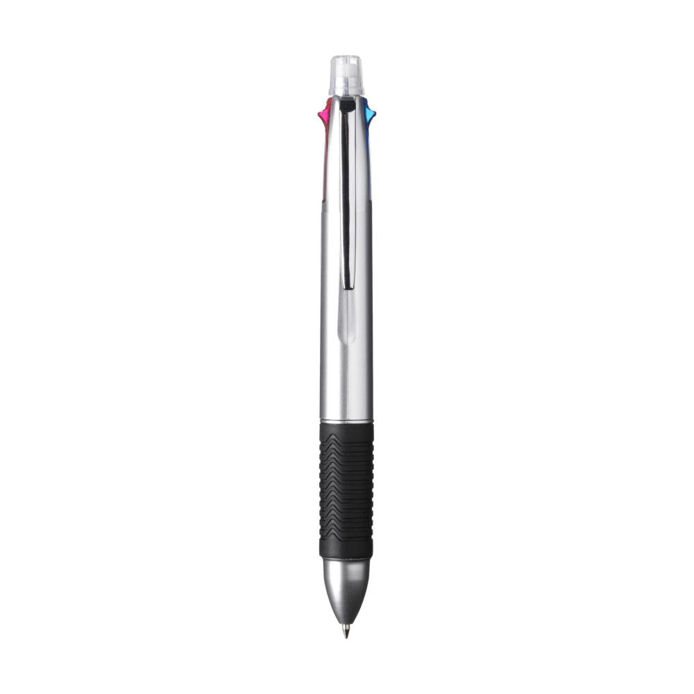 Logo trade promotional gifts image of: Quintet 5-in-1 pen pencil