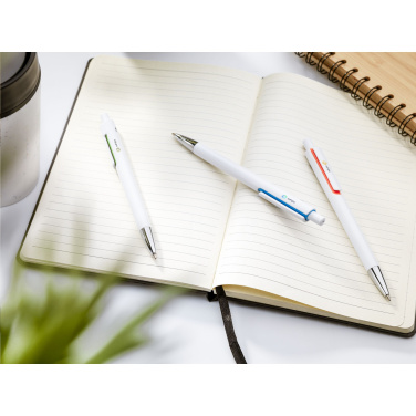 Logo trade promotional products image of: Vista GRS Recycled ABS pen