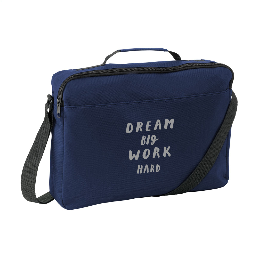 Logo trade corporate gift photo of: Metro document bag