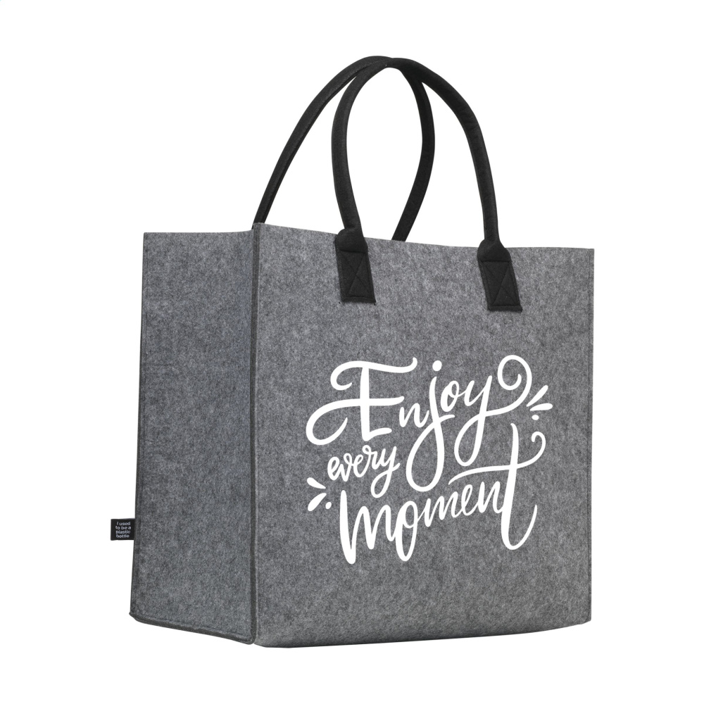 Logo trade advertising products image of: BigShopper Argus GRS RPET Felt