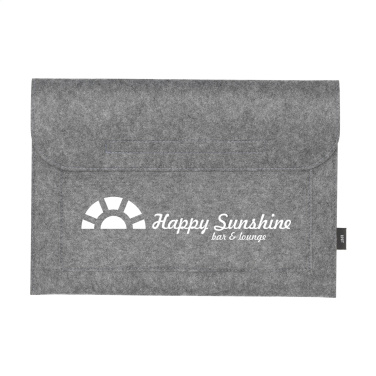 Logo trade promotional giveaways image of: Papillon GRS RPET laptop case