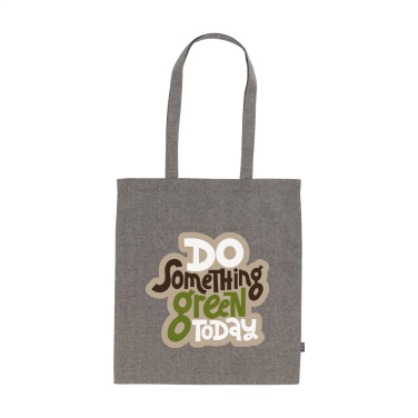 Logo trade promotional products picture of: GRS Recycled Cotton Shopper (180 g/m²) bag