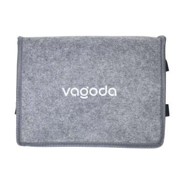 Logo trade promotional giveaways image of: Keep-it-Cool GRS Felt RPETcooling bag