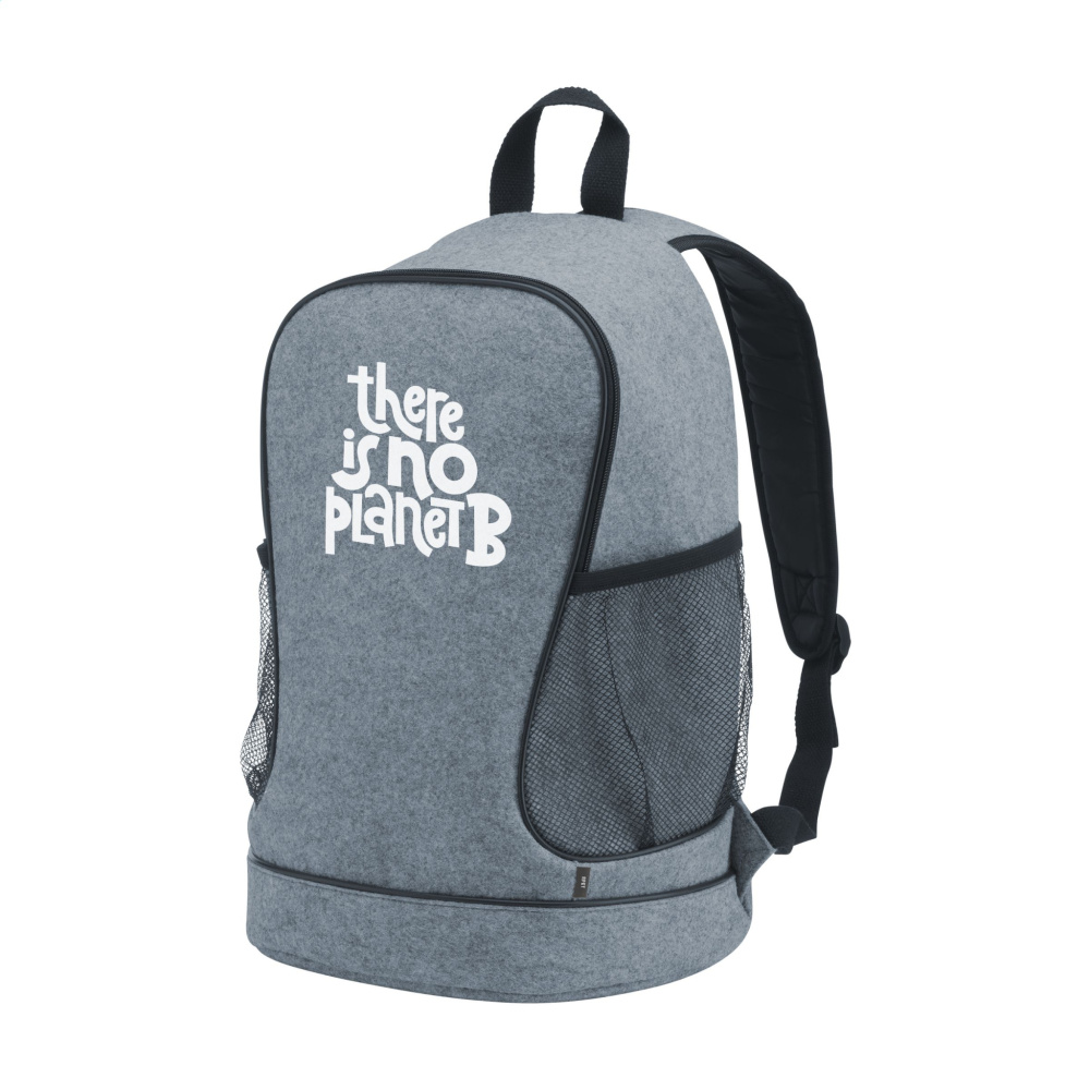 Logotrade promotional item image of: PromoPack Felt Gym Bag backpack