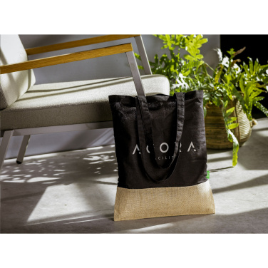 Logo trade advertising product photo of: Combi Organic Shopper (160 g/m²) bag