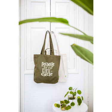 Logo trade corporate gift photo of: Organic Cotton Canvas Tote Bag (280 g/m²)