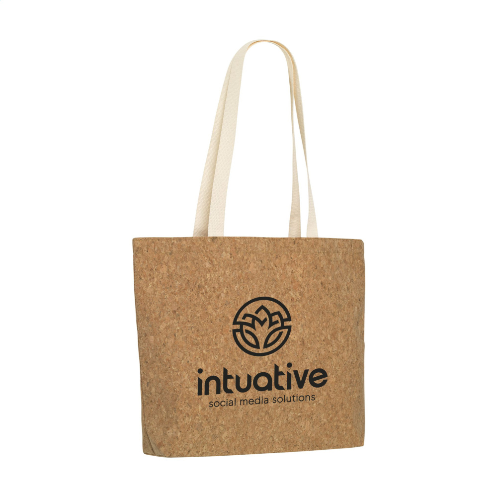 Logo trade promotional giveaways picture of: Lagos Cork Shopper bag