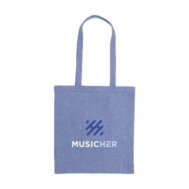 Logo trade business gift photo of: Melange Shopper GRS Recycled Canvas (280 g/m²) bag
