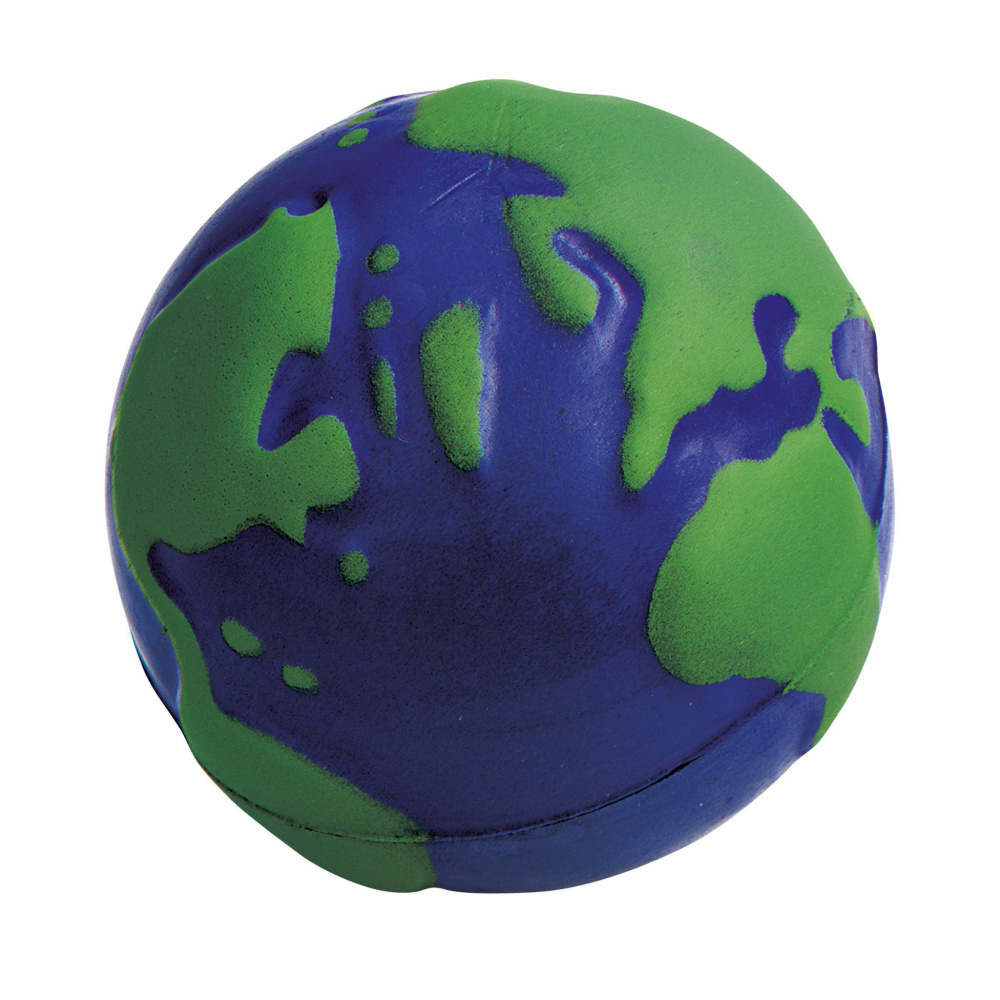 Logo trade promotional merchandise picture of: StressGlobe Ø 6.5cm stressball
