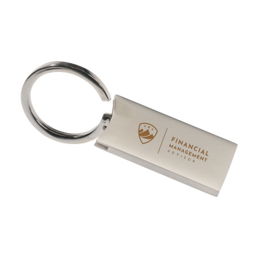 Logo trade promotional gift photo of: StraightKey key ring