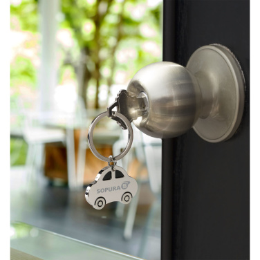 Logo trade corporate gifts image of: Cars key ring