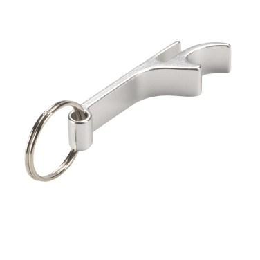 Logo trade corporate gifts image of: OpenUp opener keyring