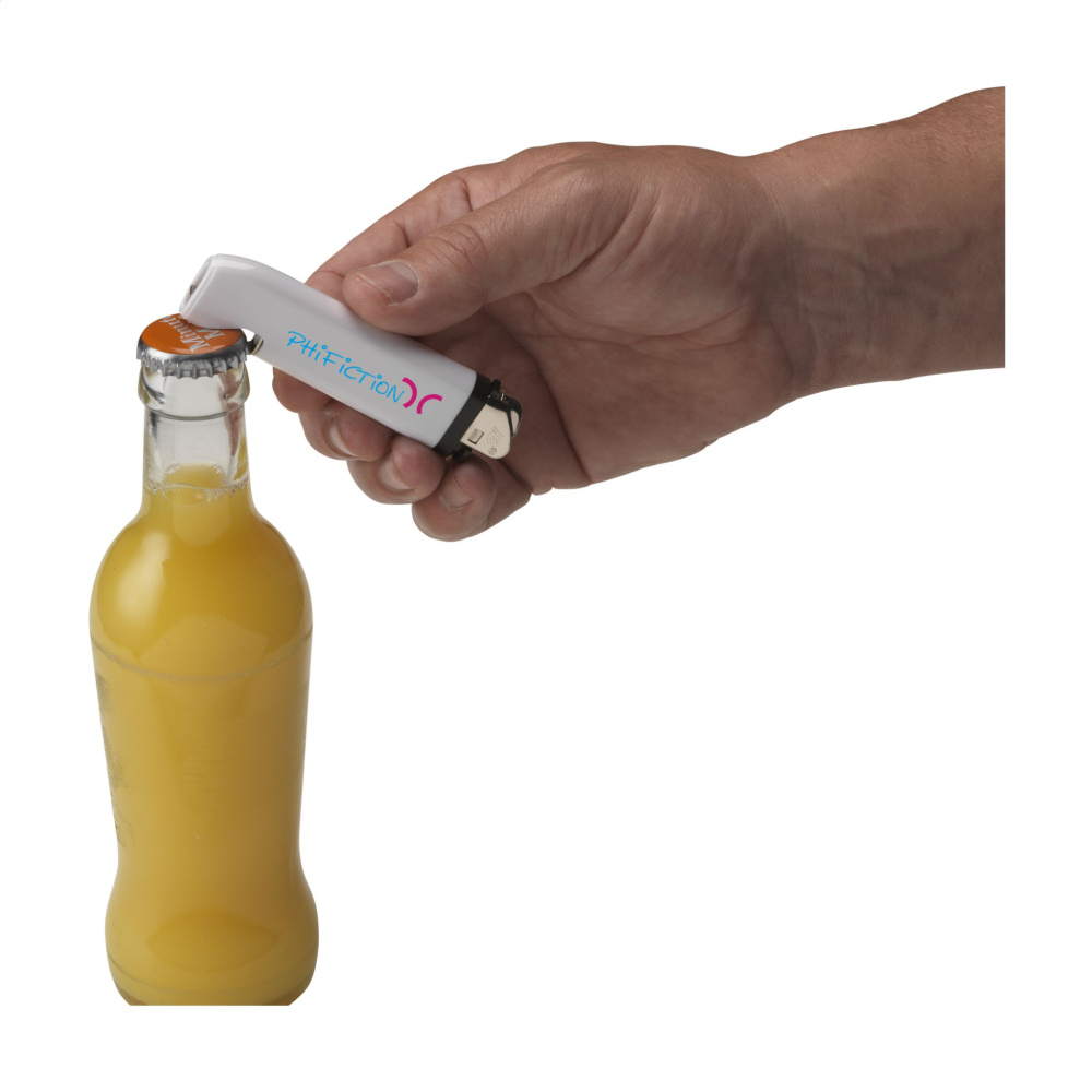 Logo trade promotional gifts picture of: Flint Opener lighter