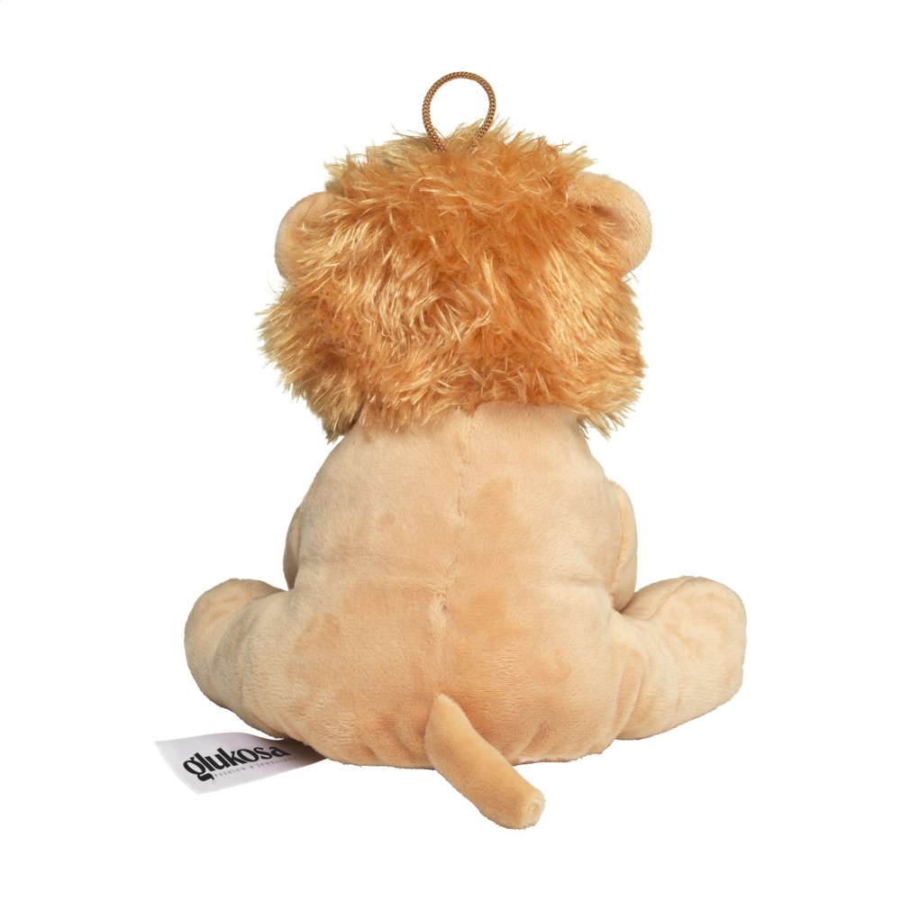 Logo trade promotional merchandise image of: Louis plush lion cuddle toy
