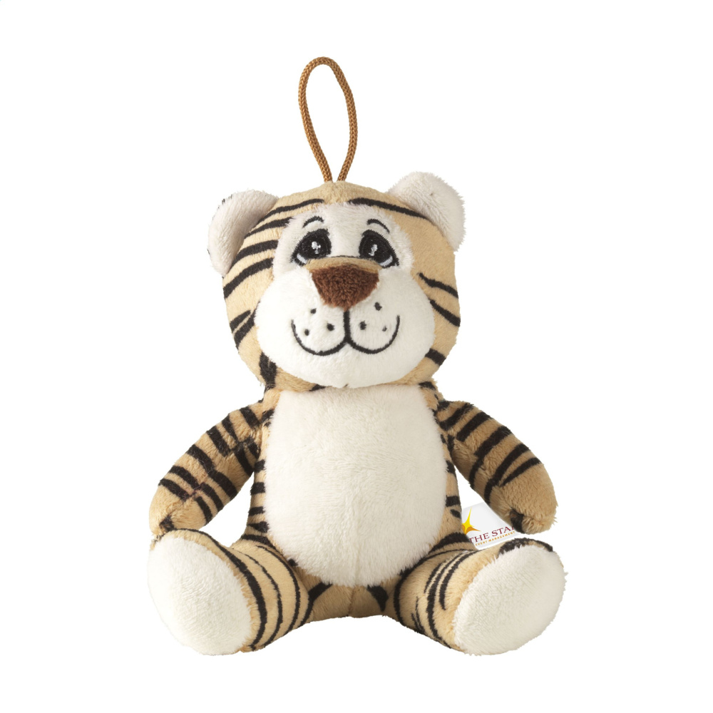 Logo trade advertising product photo of: Animal Friend Tiger cuddle toy