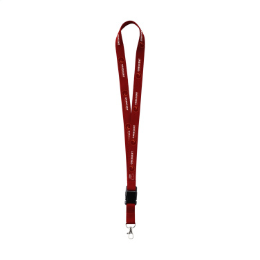 Logotrade promotional products photo of: Lanyard Sublimation Buckle RPET 2 cm keycord