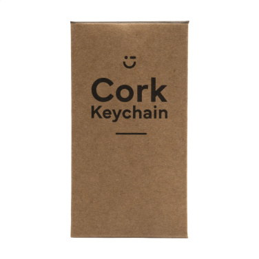 Logo trade promotional gifts image of: Cork Key Ring