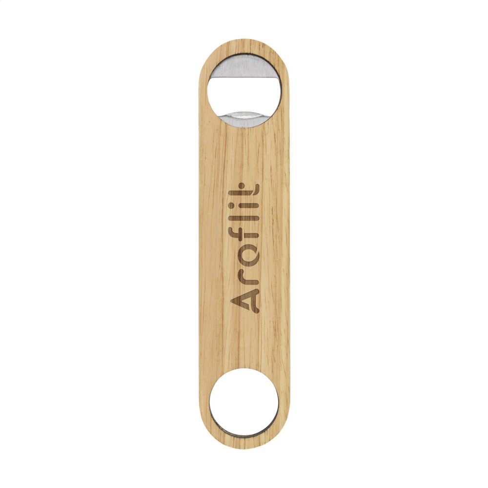 Logo trade promotional giveaways picture of: Abri Bamboo Opener