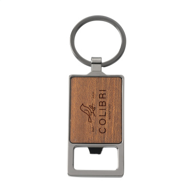 Logo trade corporate gift photo of: Sammy bottle opener / keyring