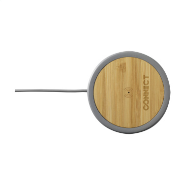 Logo trade promotional item photo of: Lidos Stone ECO 10W Wireless Charger