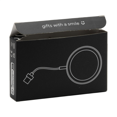 Logo trade business gift photo of: Force MagSafe 10W Recycled Wireless Charger