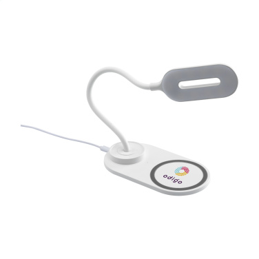 Logo trade corporate gifts picture of: Carga 10W Desklight Wireless Charger