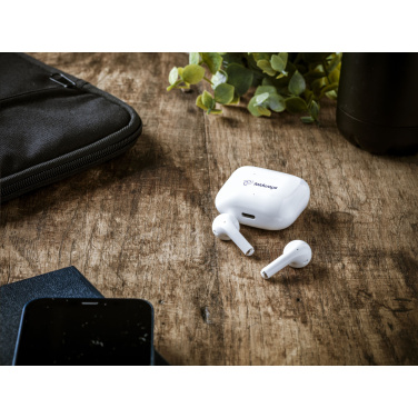 Logo trade promotional product photo of: Olaf RCS TWS Wireless Earbuds