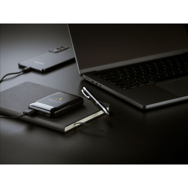Logotrade promotional giveaways photo of: Compact 5000 RCS Recycled ABS Powerbank